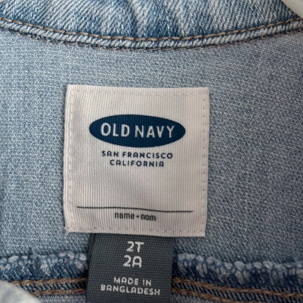 Toddler Old Navy light blue Jean jacket